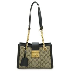 Gucci GG Supreme Padlock Small Shoulder Bag